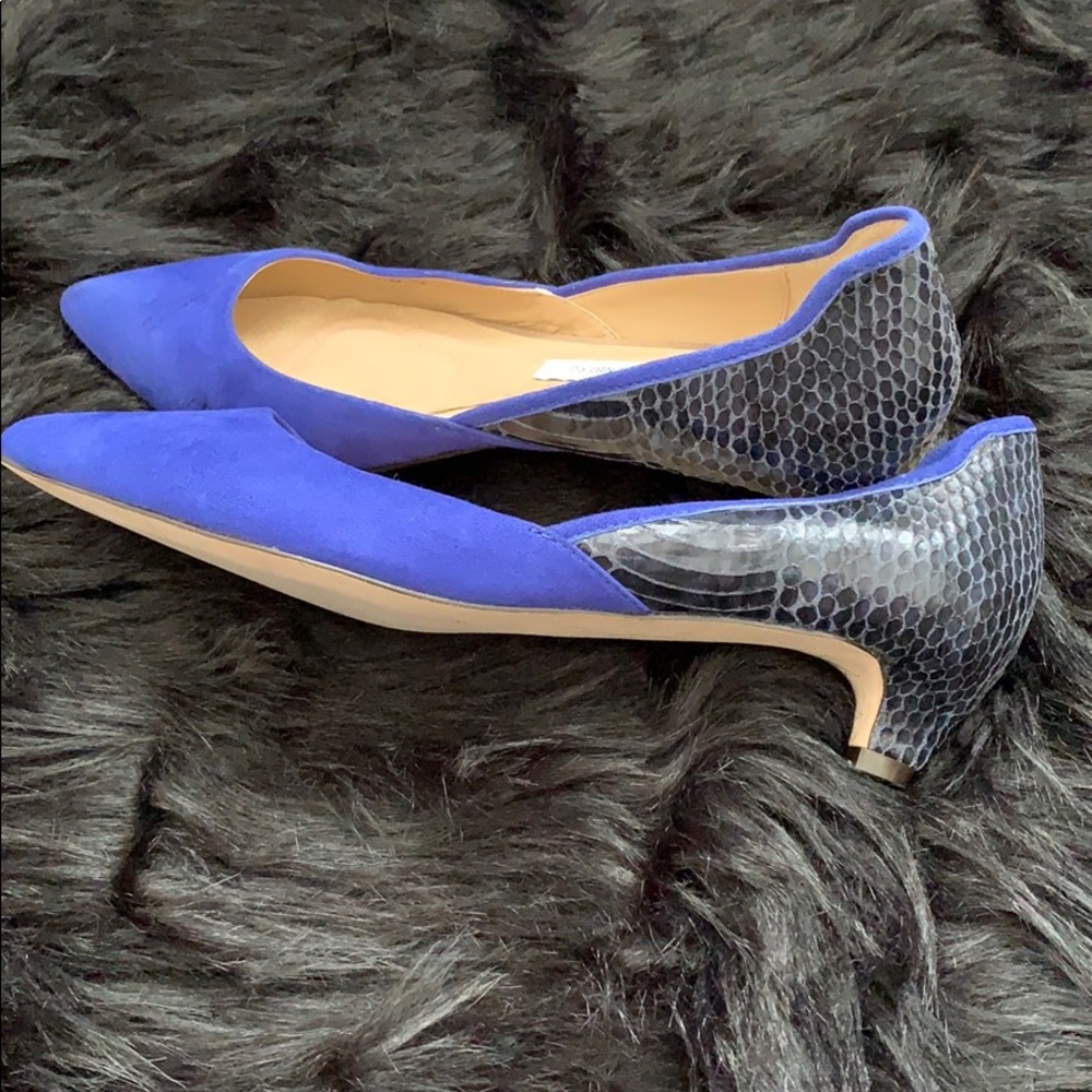 NWOB DVF Alice d’Orsay Kitten Heel Pumps Size 6.5